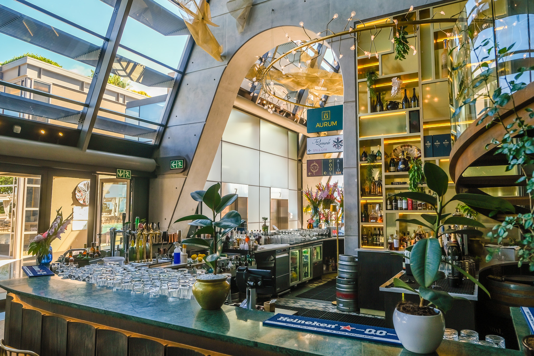 A modern independent high end restaurant AURUM Restaurant